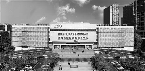 济南高新区公共资源交易中心与济南公共资源交易中心起步区交易大厅首次联动